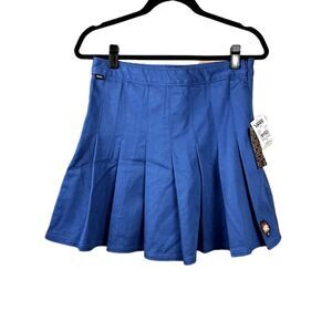 VANS • True Navy •  Sunset Pleated Skirt • Size 28